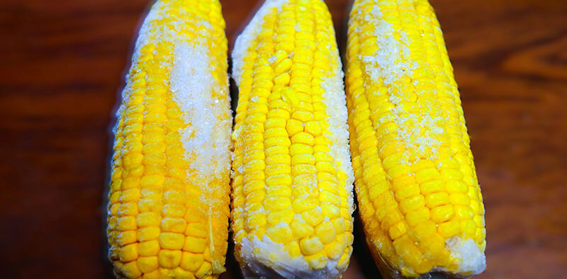 frozen corn on the cob